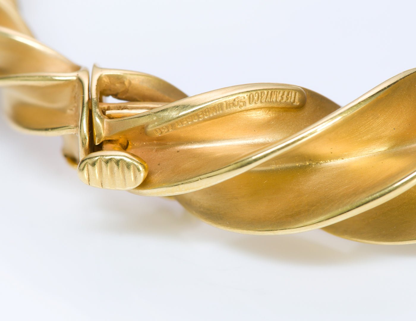 Tiffany & Co. Schlumberger Crazy Twist 18K Gold Bracelet