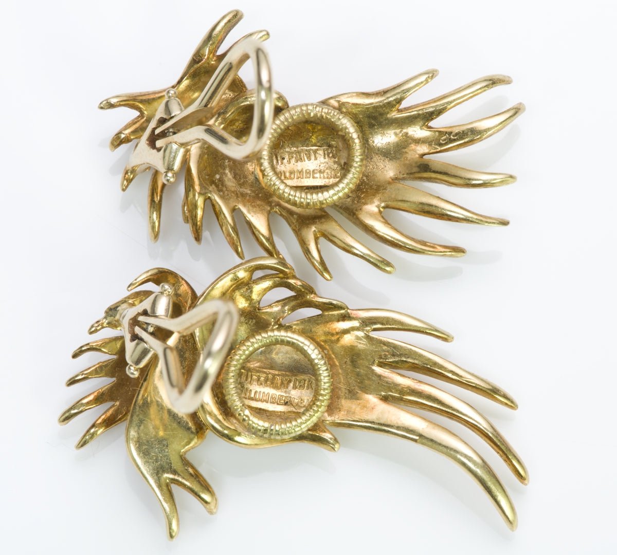 Tiffany & Co. Schlumberger Gold Earrings