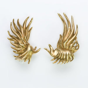 Tiffany & Co. Schlumberger Gold Earrings