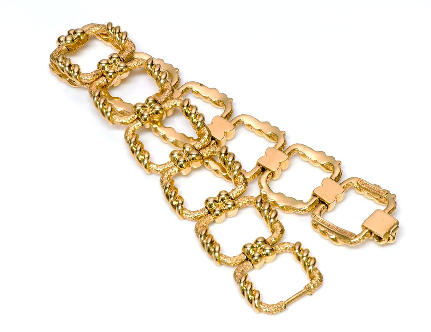 Tiffany & Co. Schlumberger Studios 18K Gold Bracelet