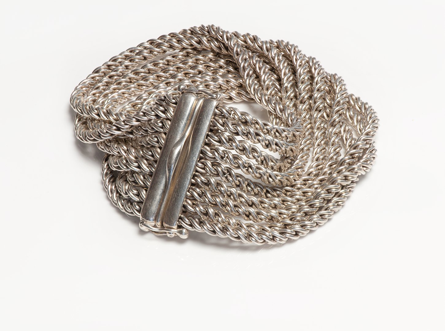 Tiffany & Co. Sterling Multi Rope Bracelet