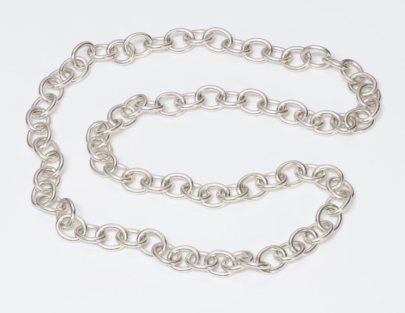 Tiffany & Co. Sterling Silver Chain Necklace