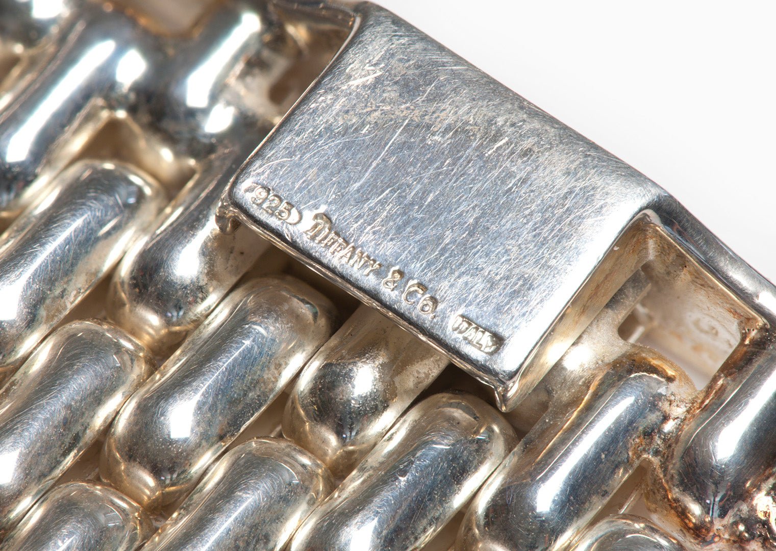Tiffany & Co. Sterling Silver Wide Bracelet