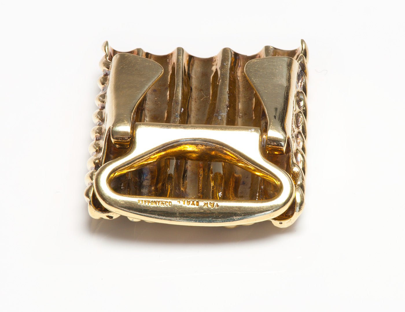 Tiffany & Co. Yellow Gold Belt Buckle