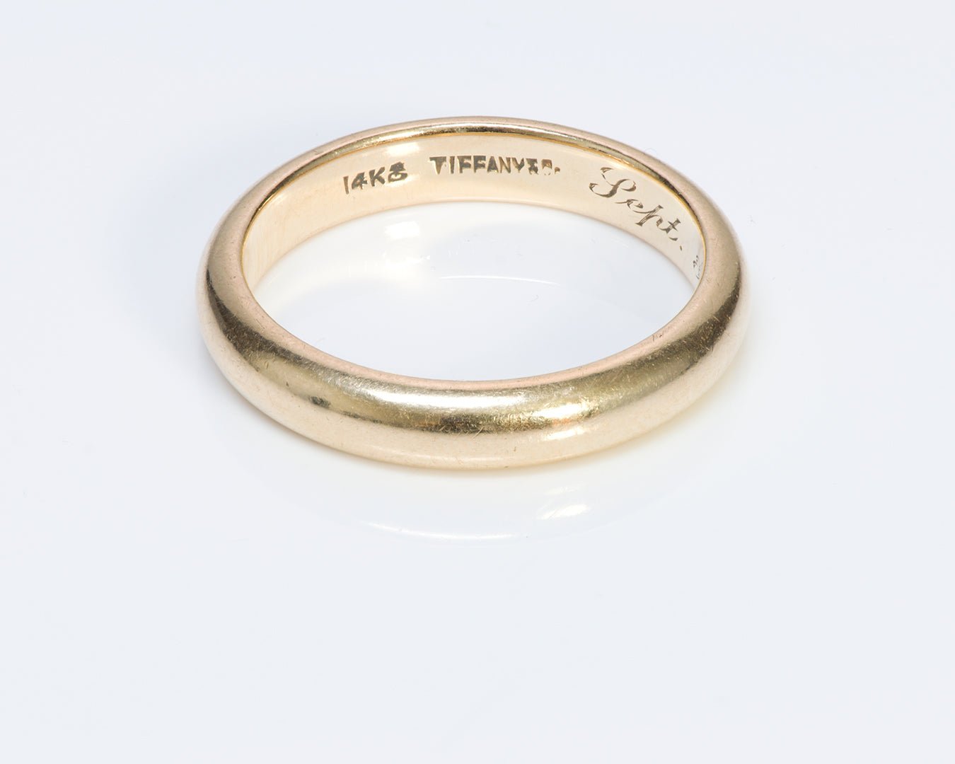 Tiffany & Co. Yellow Gold Wedding Band Ring