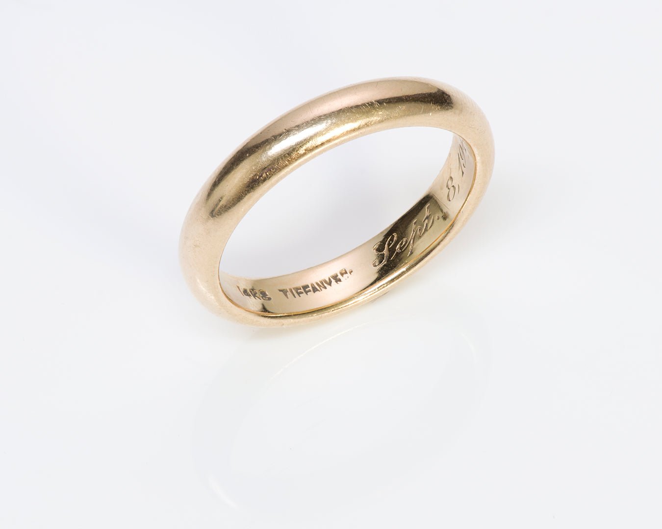 Tiffany & Co. Yellow Gold Wedding Band Ring