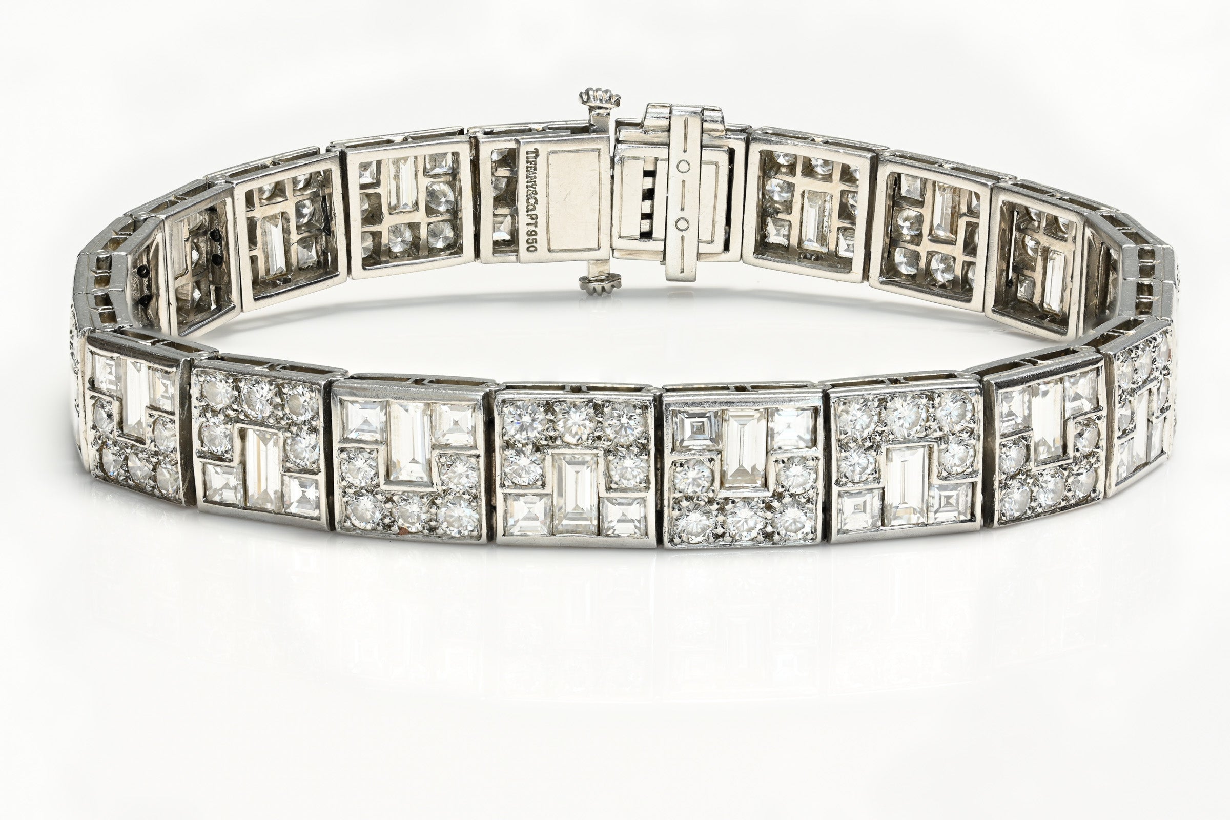 Tiffany & Co. Platinum Diamond Bracelet 