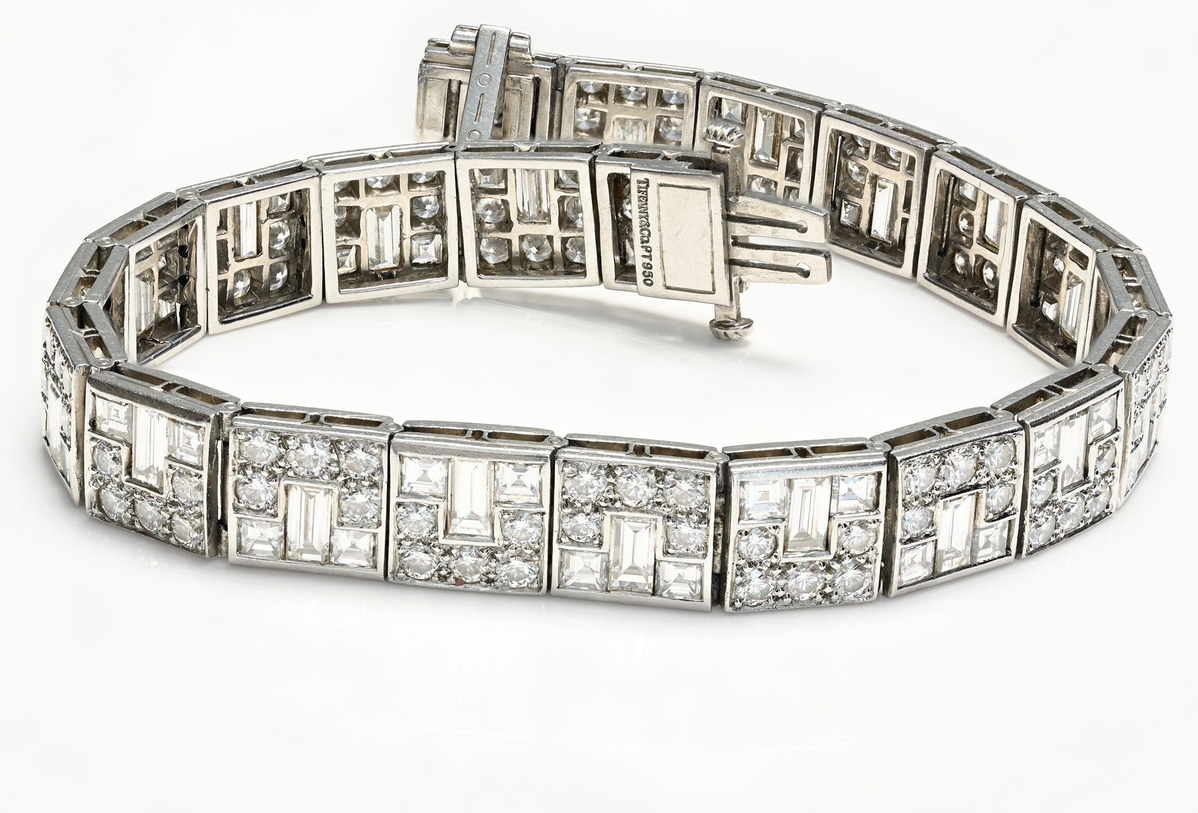 Tiffany & Co. Platinum Diamond Bracelet