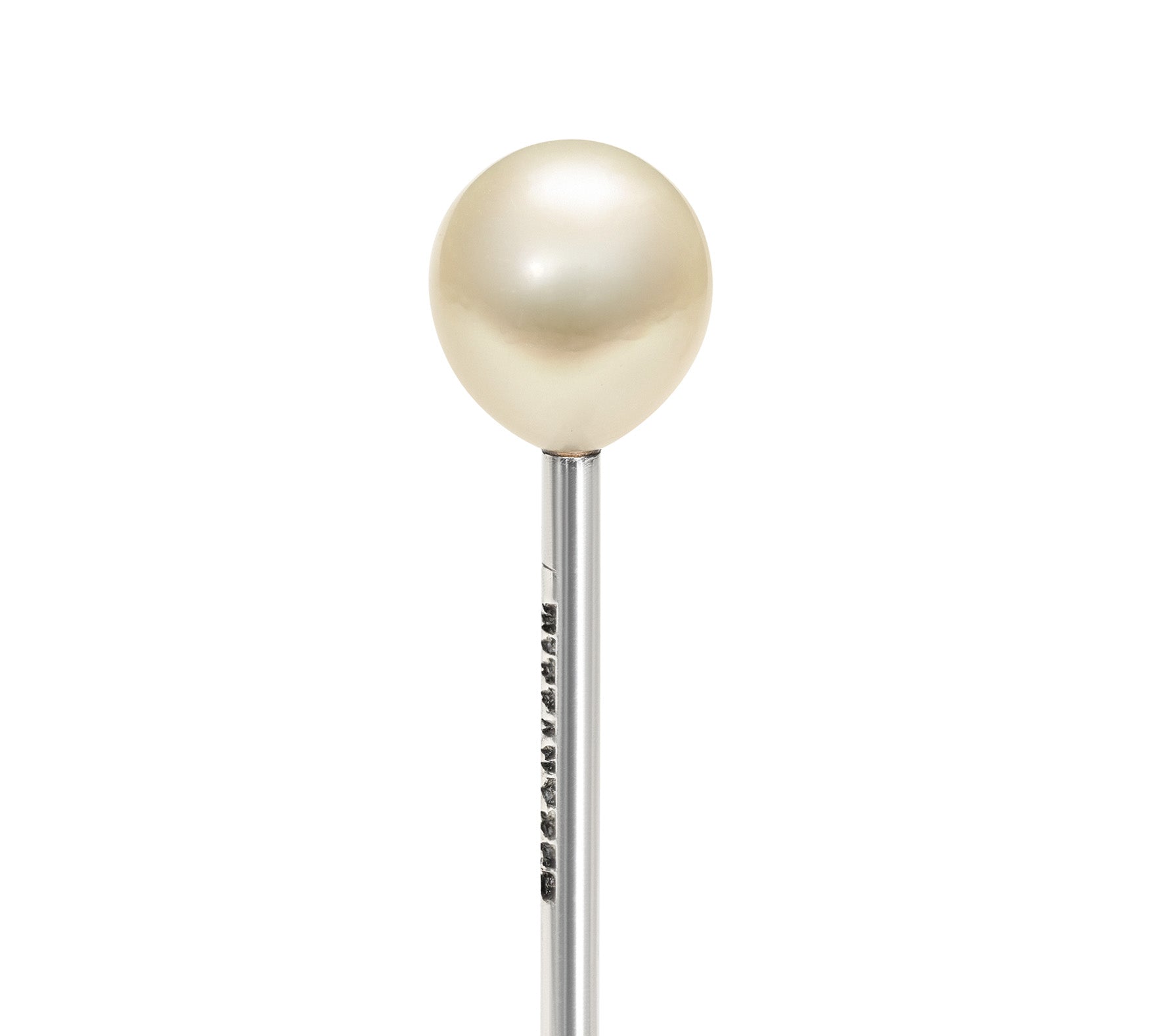 Tiffany & Co. Platinum Stick Pin with Natural Pearl