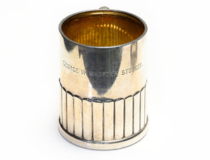 Antique Tiffany & Co. Silver Cup and Box