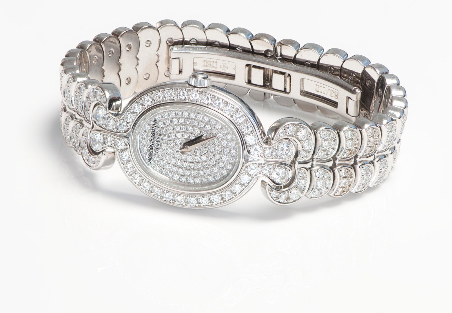 Vacheron Constantin 18K Gold Diamond Ladies Watch