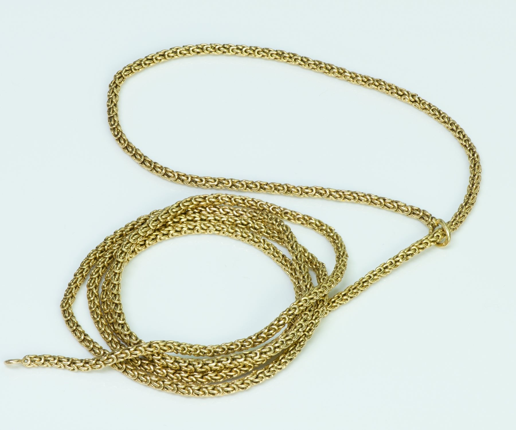 Van Cleef and Arpels Gold Chain Necklace