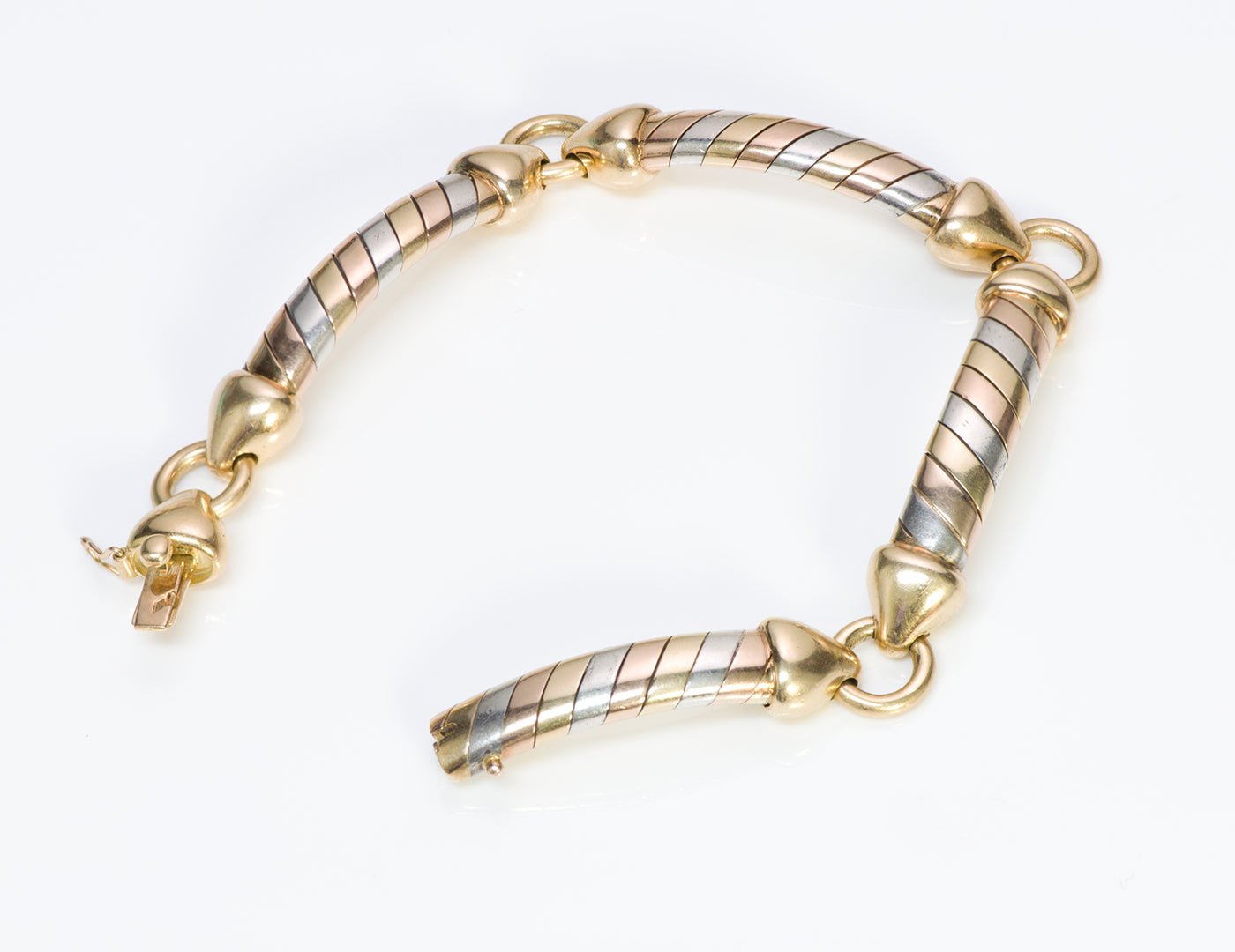 Van Cleef & Arpels 18K Gold & Silver Necklace Bracelet