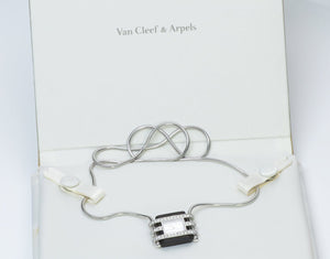 Van Cleef & Arpels 18K Gold Pendant Watch Necklace