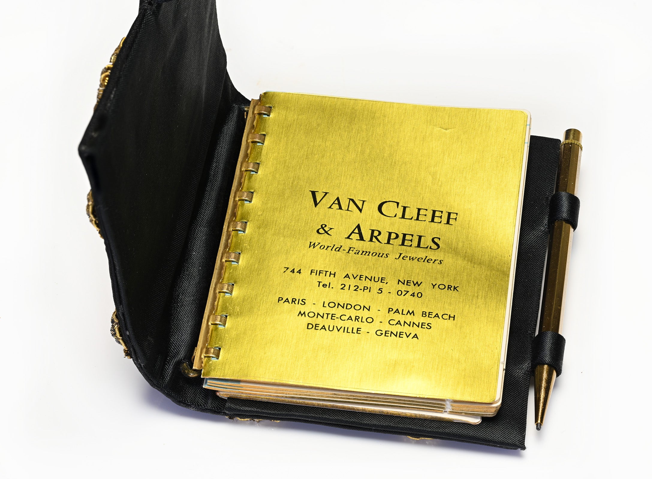 Van Cleef & Arpels Silk Agenda – Gold Thread and Quartz