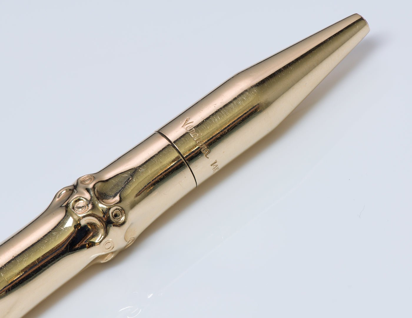Verdura Gold Bamboo Pen