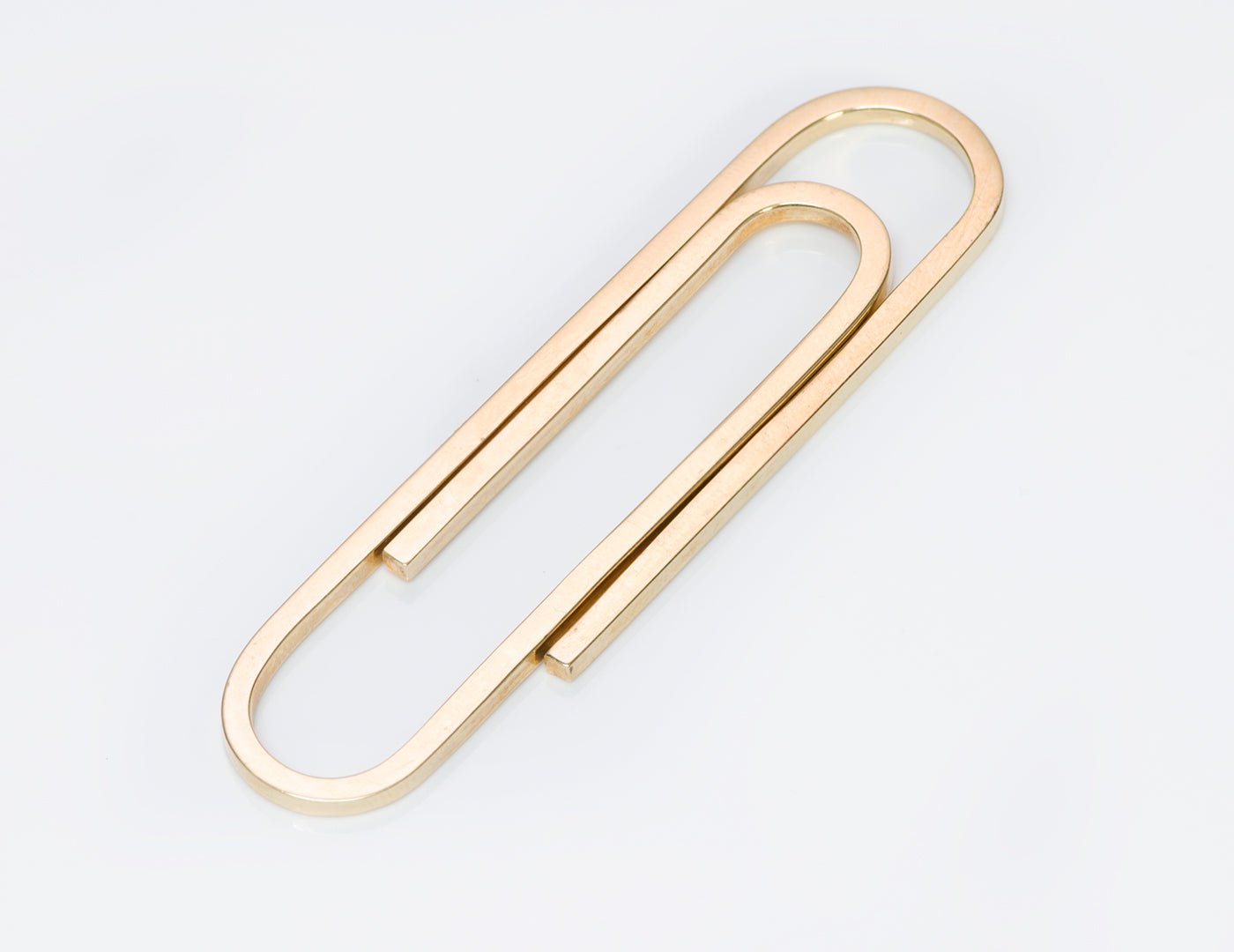 Verdura Gold Paperclip Money Clip