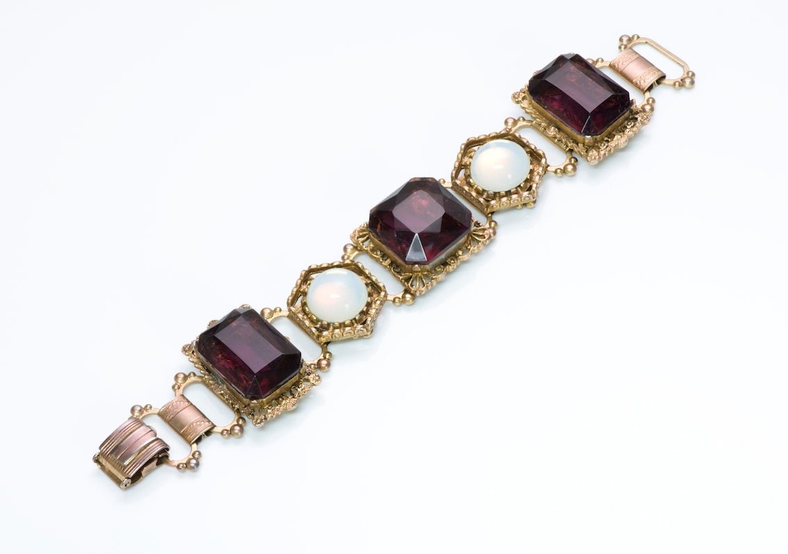 Victorian Style Costume Jewelry Bracelet