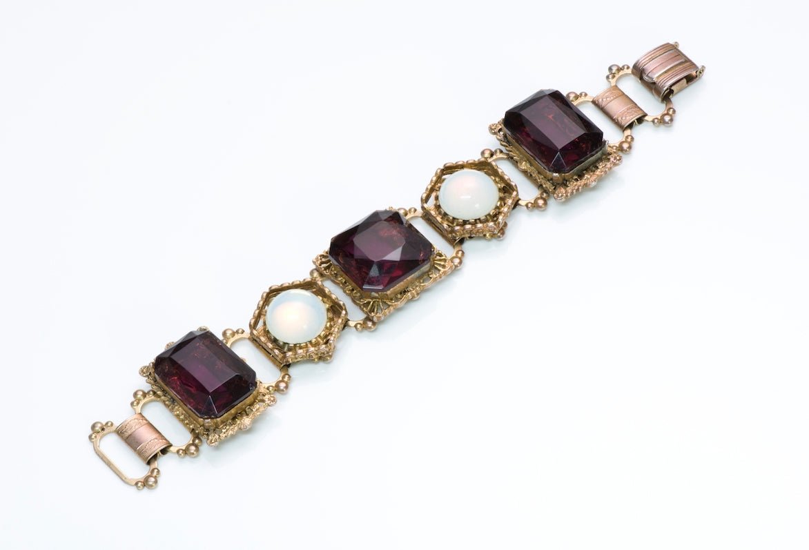 Victorian Style Costume Jewelry Bracelet