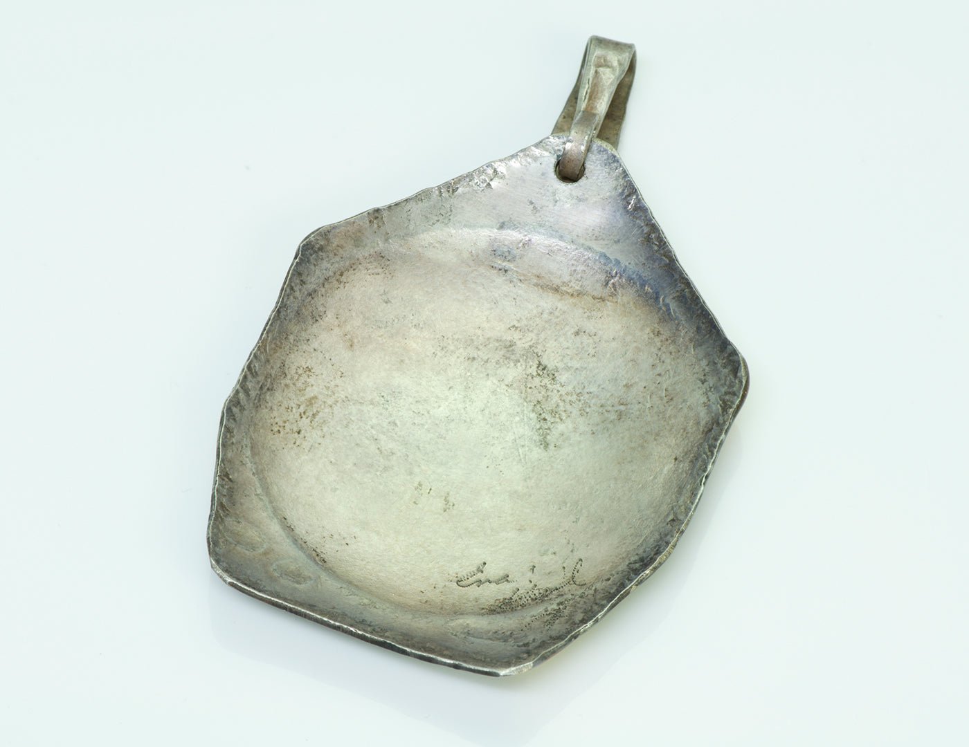 Viking Enamel Silver Pendant