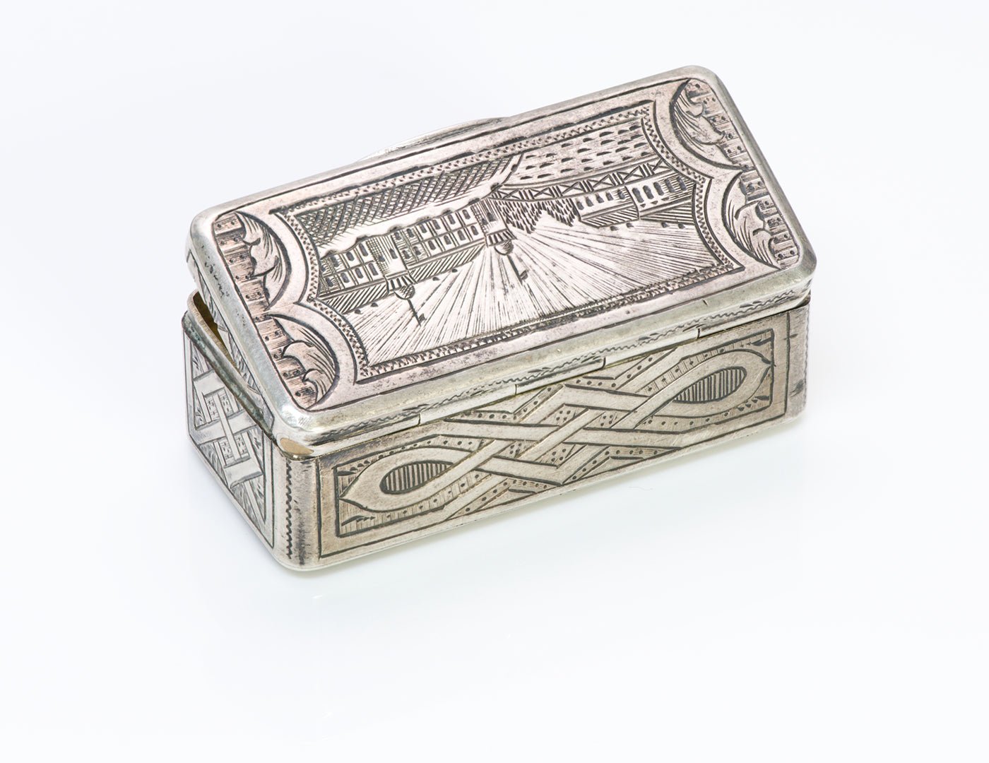 Viktor Savinkov Antique Silver Box