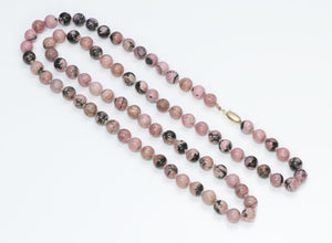 Vintage Agate Bead Necklace