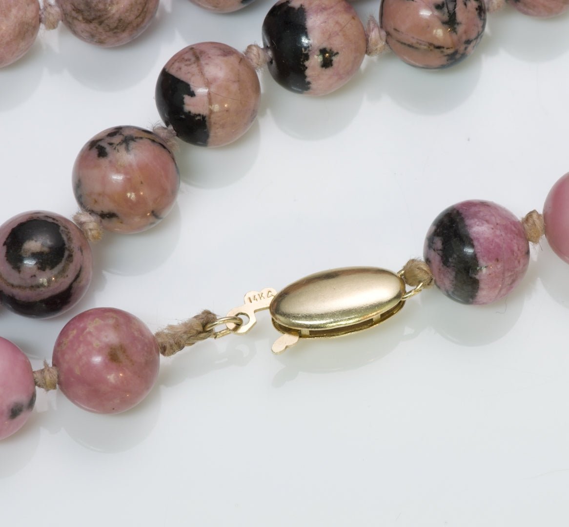 Vintage Agate Bead Necklace