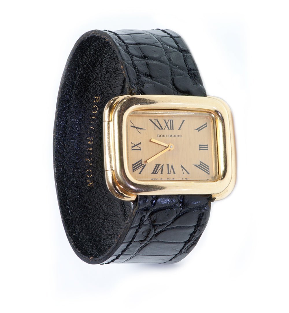 Vintage Boucheron 18K Gold Watch