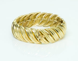 Vintage Cartier 18K Yellow Gold Bracelet