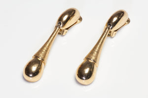 Vintage Christian Dior J’adore Herve Van der Straeten Design Maasai Earrings