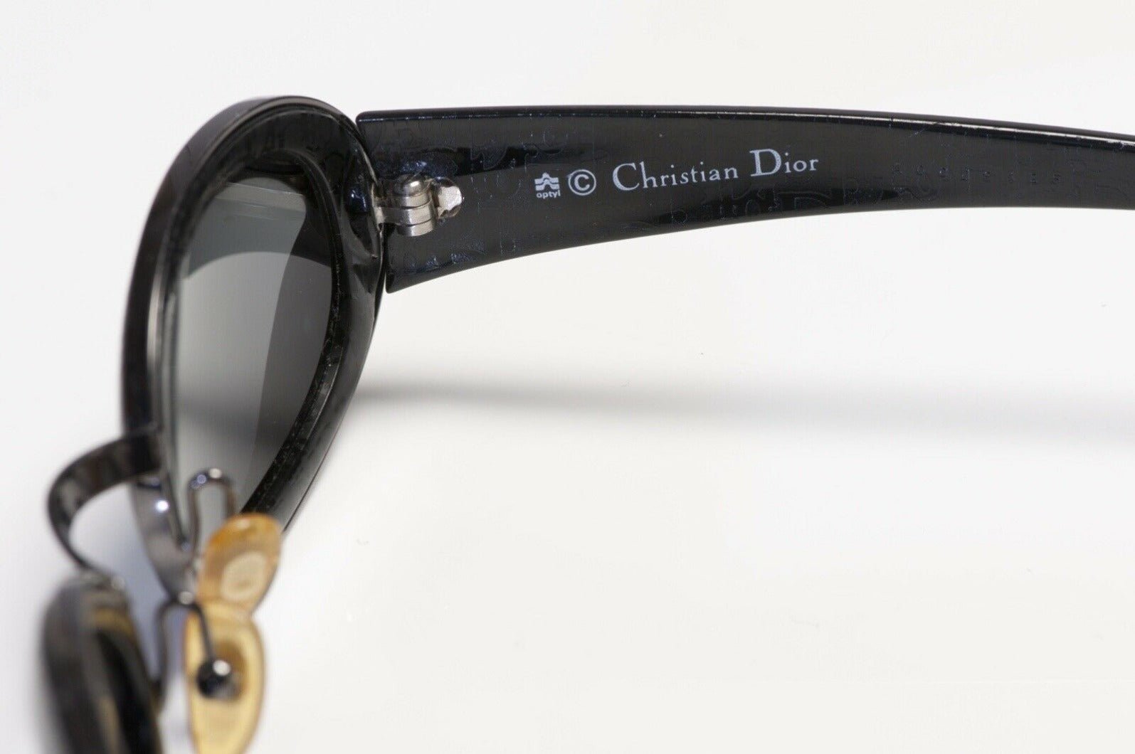 Vintage Christian Dior Paris PIN-UP 92W Black Women’s Sunglasses