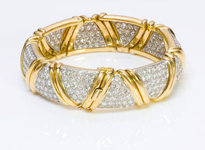 Vintage Diamond Bracelet in 18K Gold & Platinum – 15.50ct