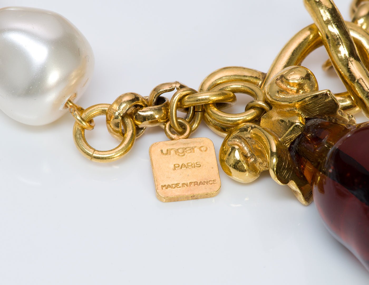 Vintage Emanuel Ungaro Paris Gripoix Pearl Bracelet