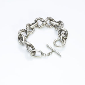 Vintage Gucci Sterling Silver Bracelet