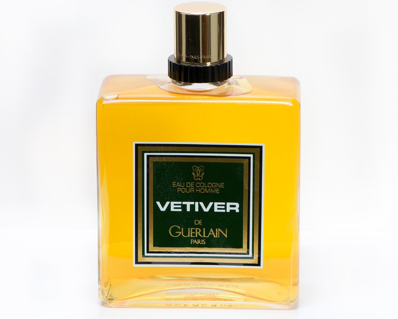 Vintage GUERLAIN Paris Vetiver Eau de Cologne Pour Homme Perfume 980ML 33.1OZ