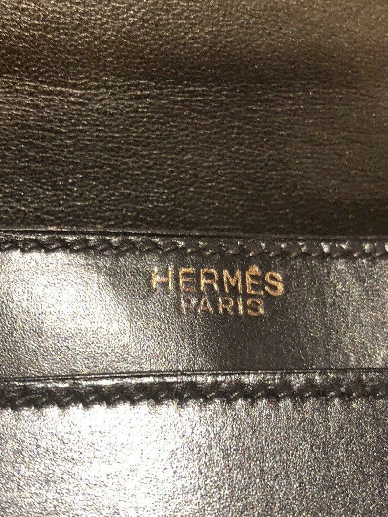 Vintage HERMES Paris 1965 Brown Leather Women’s “Piano” Bag