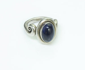 Vintage Iolite Sterling Silver Ring
