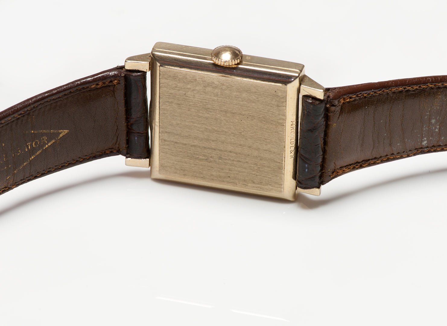 Vintage Longines Yellow Gold Men's Wrist Watch