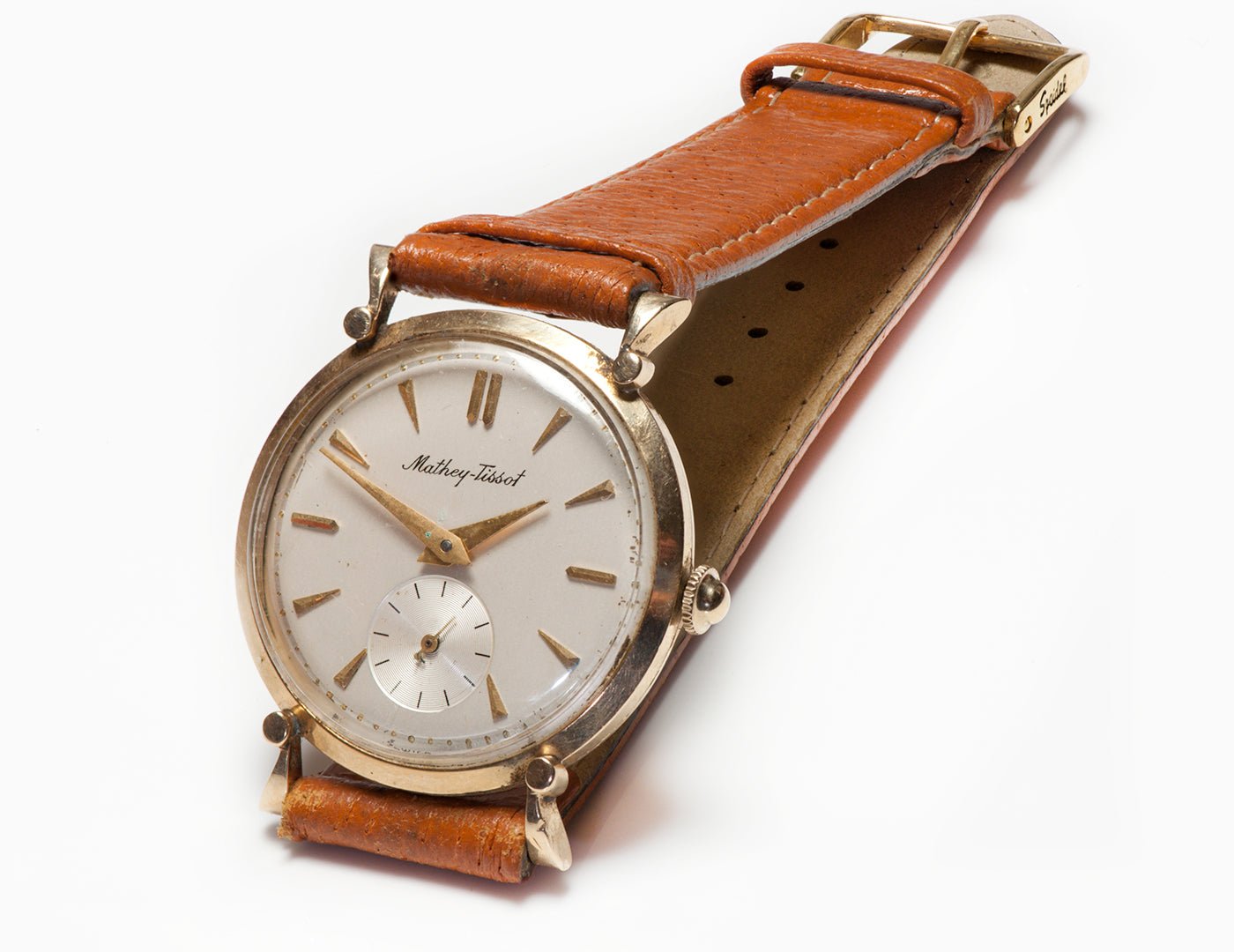 Vintage Mathey-Tissot Gold Mechanical Men's Watch