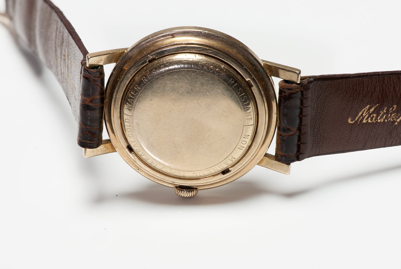 Vintage Mathey-Tissot Men's Gold Automatic Watch