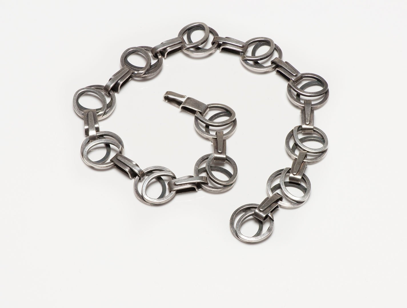 Vintage Paul Lobel Silver Necklace