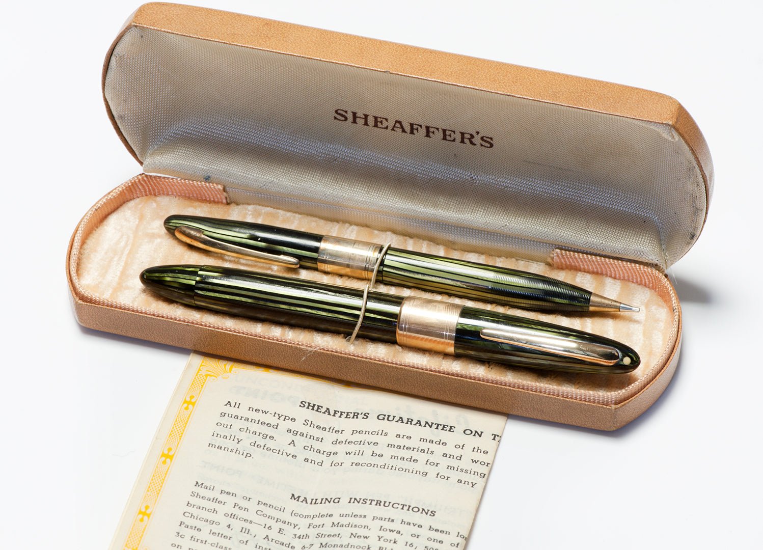 Vintage Sheaffer's Fountain Pen & Pencil