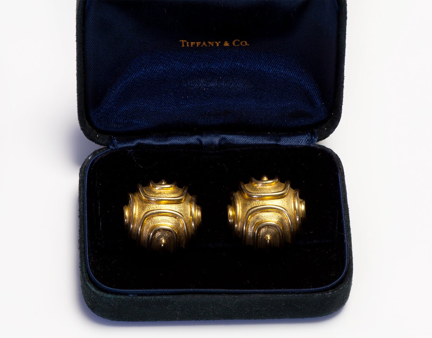 Vintage Tiffany & Co. 18K Yellow Gold Earrings