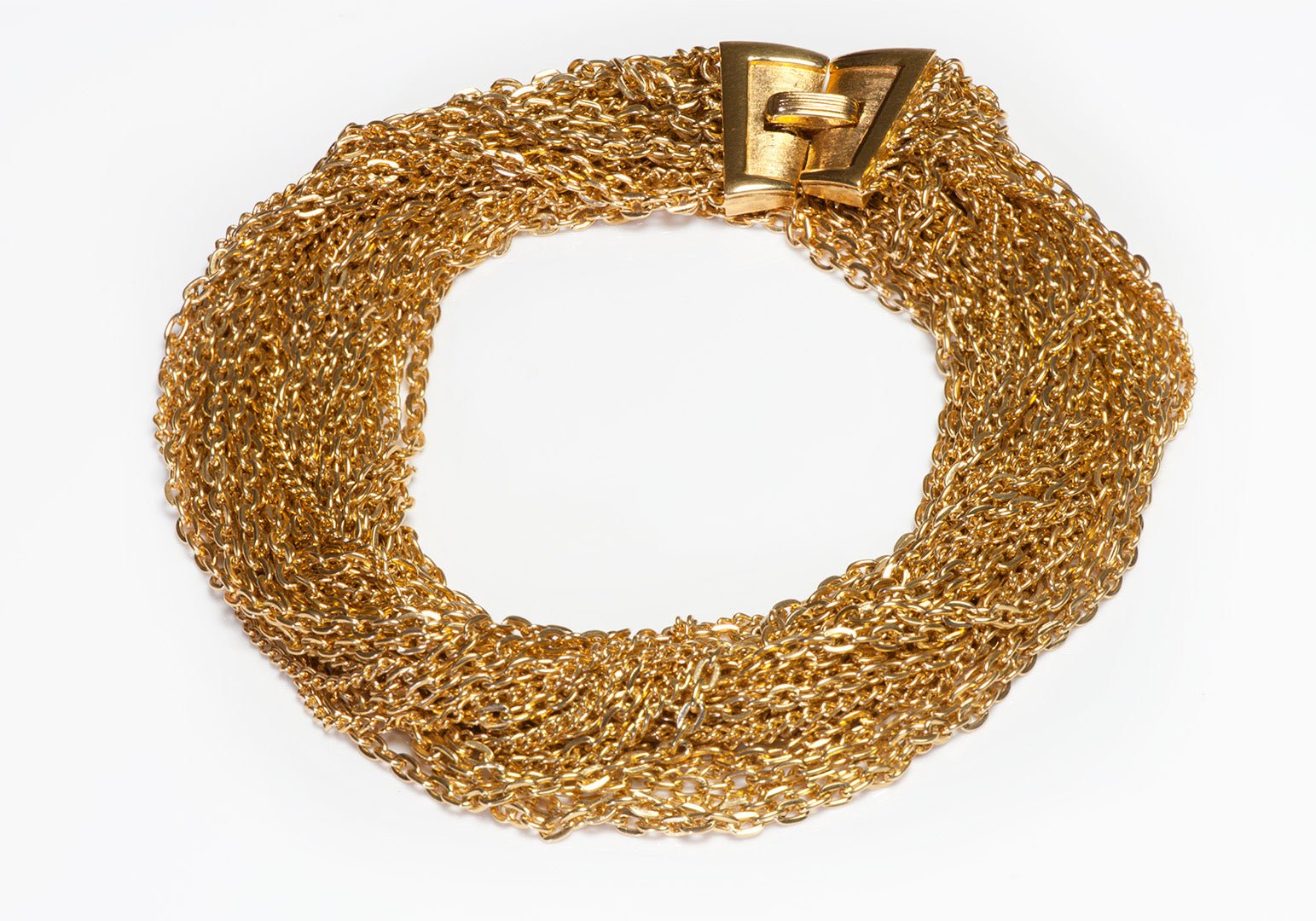 Vintage Trifari Multi Chain Necklace