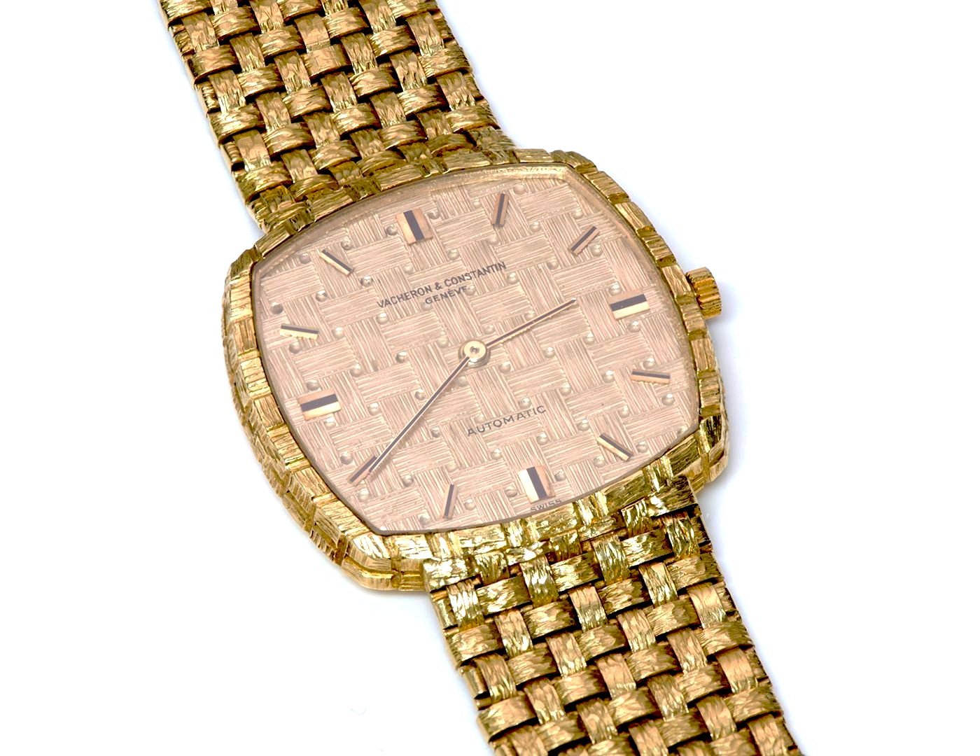 Vintage Vacheron Constantin 18K Gold Automatic Watch