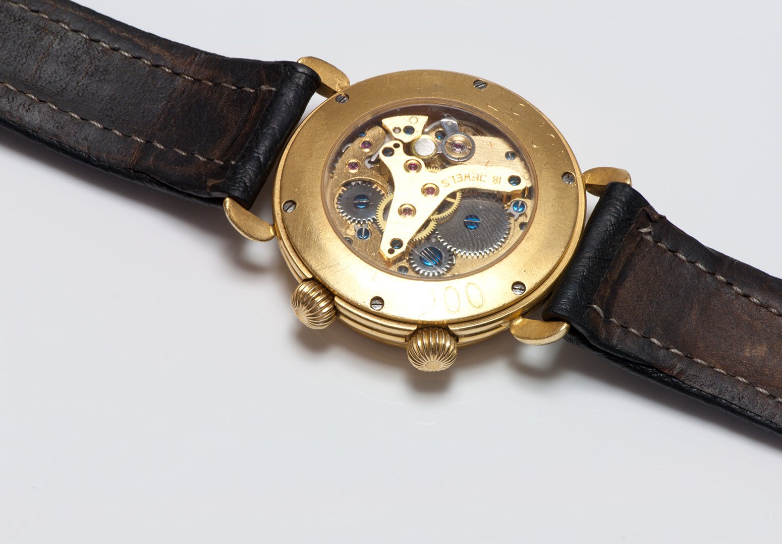 Vintage Yellow Gold Mechanical Watch