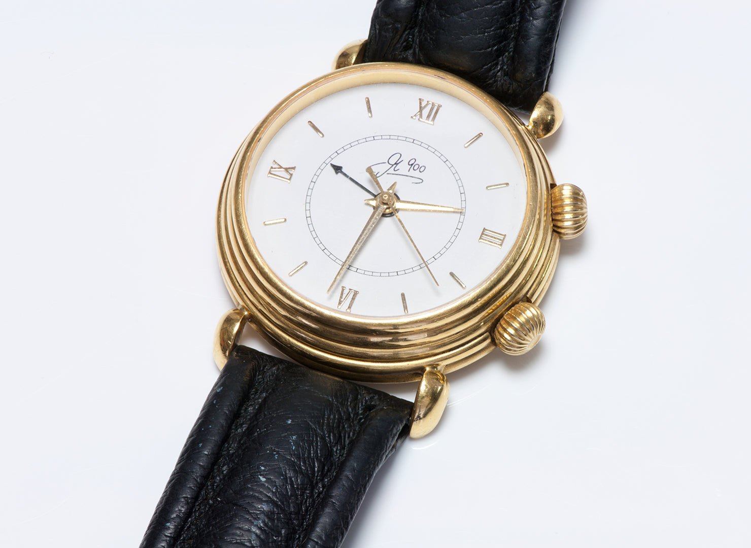 Vintage Yellow Gold Mechanical Watch