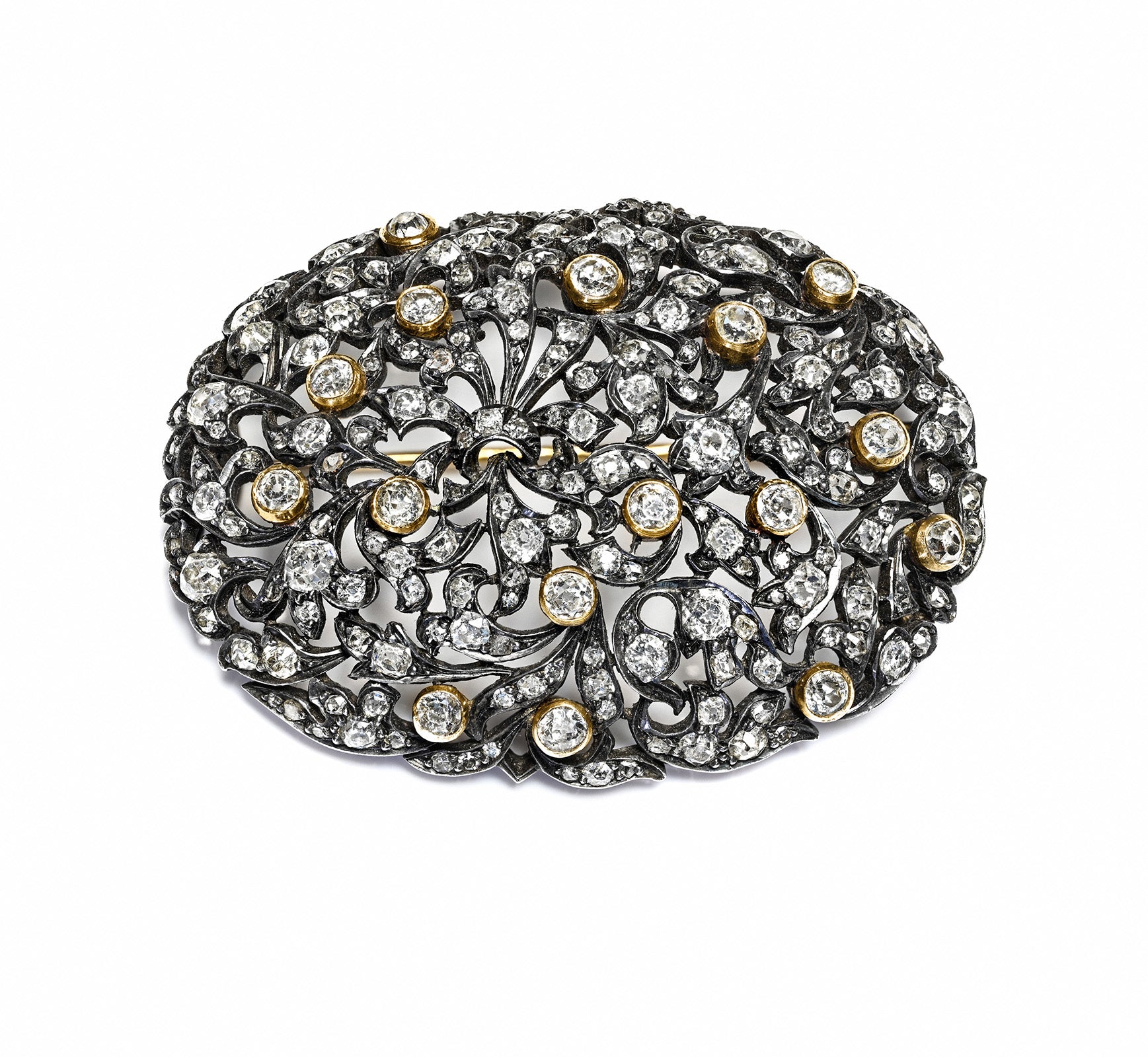 Vintage Buccellati Diamond Brooch