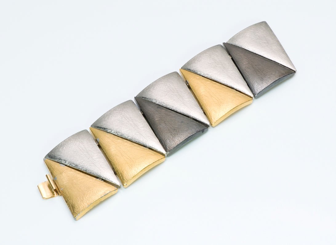 Yves Saint Laurent Architectural Bracelet