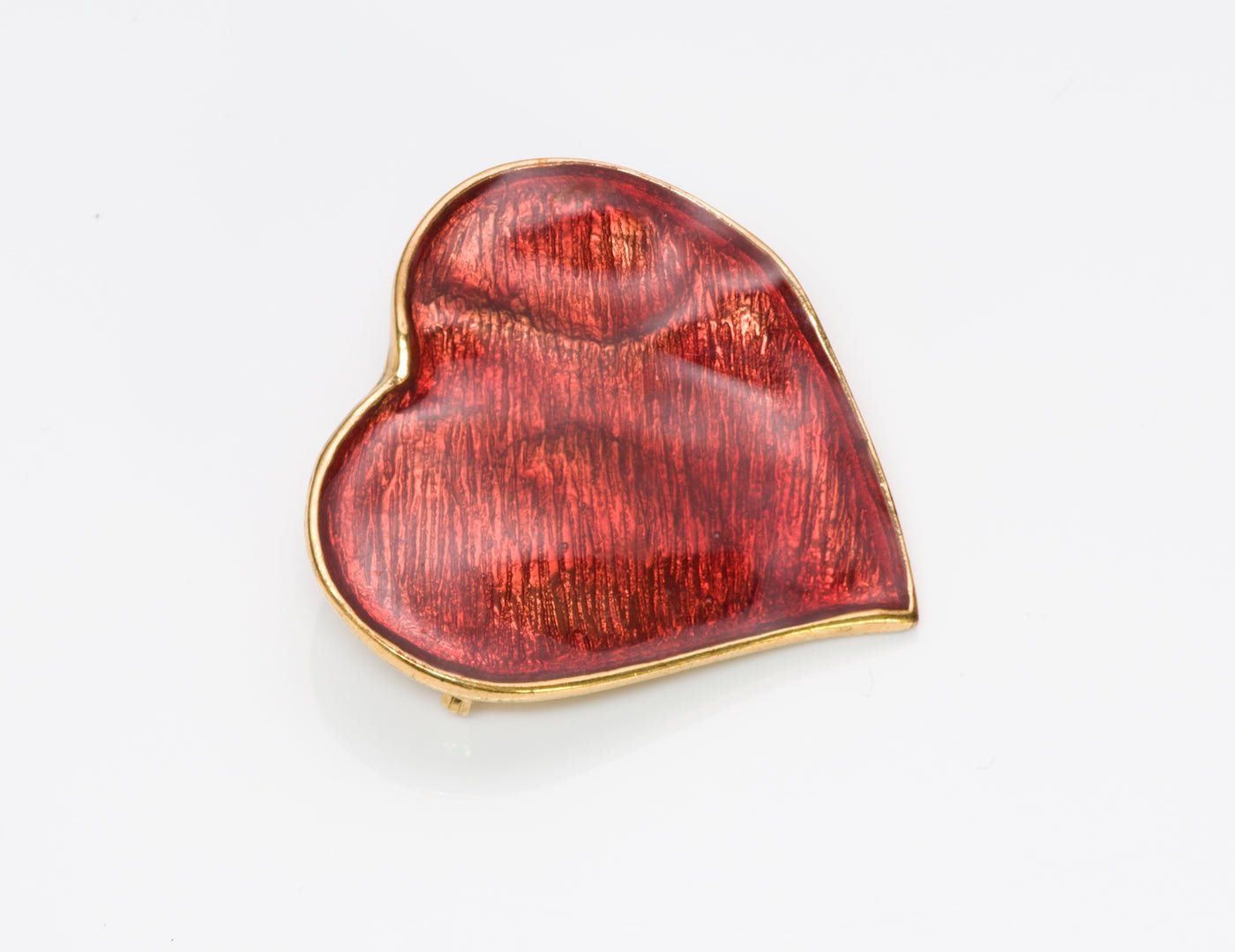Yves Saint Laurent Heart Brooch Pendant